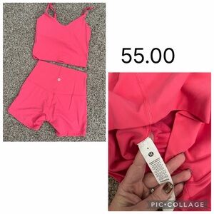 Lululemon Athletica Pink Set